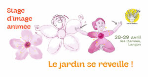 Stage de dessin animé sur papier